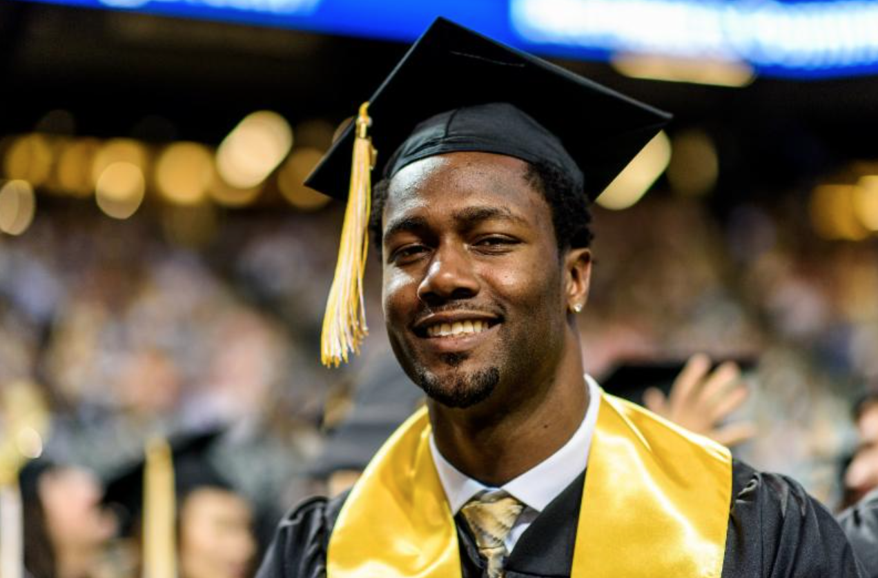 CONGRATULATIONS MICHAEL! Johnson Receives Degree from Georgia Tech  Just in Time for Mother’s Day