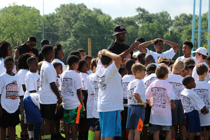 ***CANCELLED*** Michael Johnson Youth Football Camp 2020 – Saturday April 18, 2020